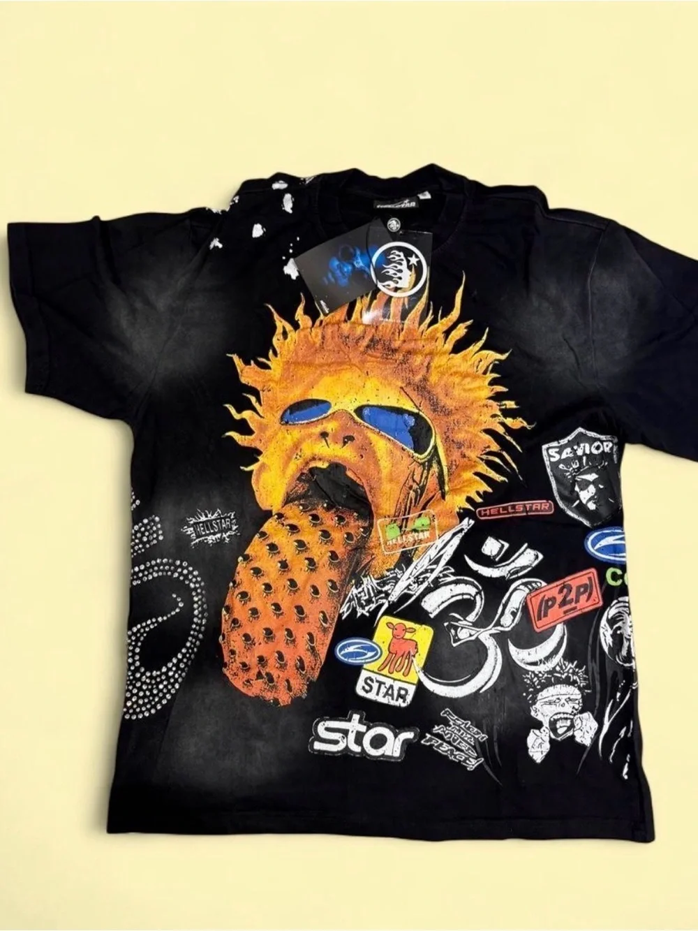 Hellstar Graphic T-Shirt & Shorts Set